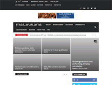 Tablet Screenshot of malawiana.net